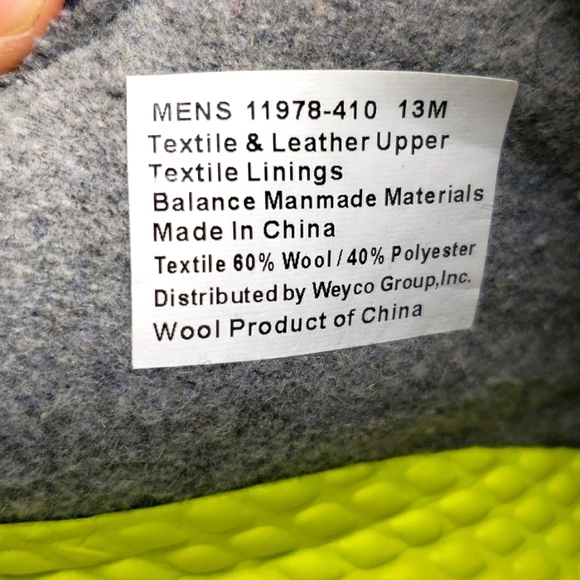 Florsheim Java Moc Wool slip on comfort Men's 13M NWT - Picture 8 of 14